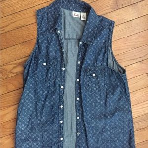 Denim vest